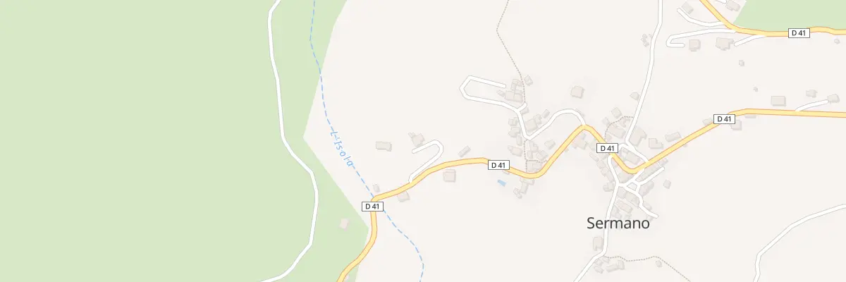 Plan du 5064 Forcalone à Sermano