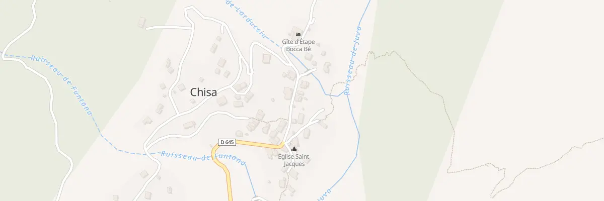 Plan du 95 Qua A Fuatedda à Chisa