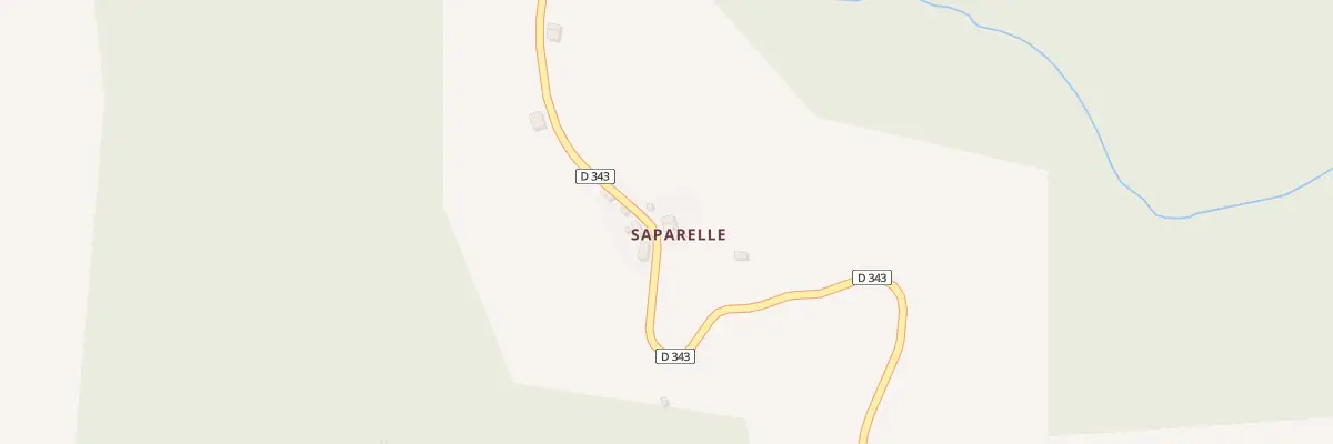 Plan du 5072 Saparelle à Pietroso