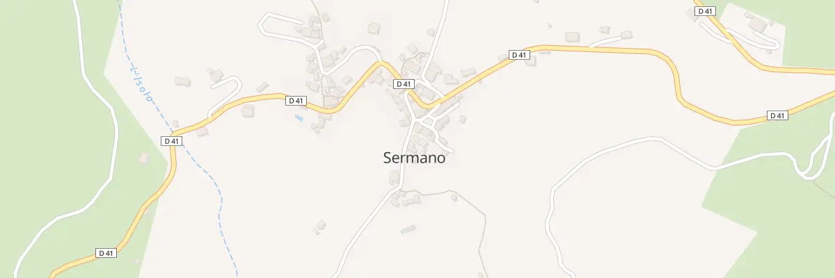Plan du 5053 Sermano à Sermano