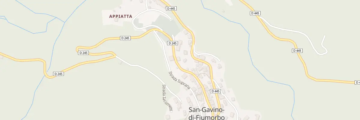 Plan du 26 San Gavino à San-Gavino-di-Fiumorbo