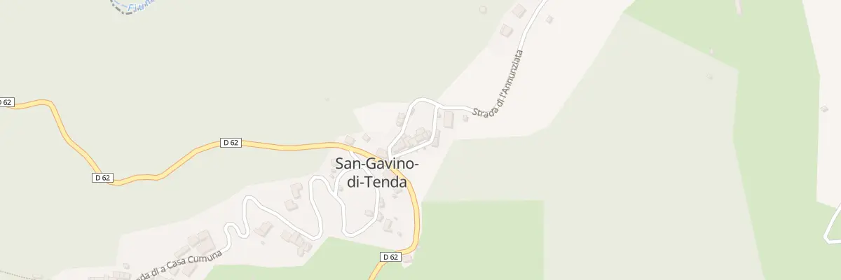 Plan du 5006 Catarello à San-Gavino-di-Tenda