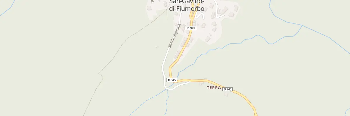 Plan du 5167 Capanna Nova à San-Gavino-di-Fiumorbo