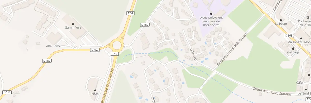 Plan du 9496 Ldt Arutoli à Porto-Vecchio