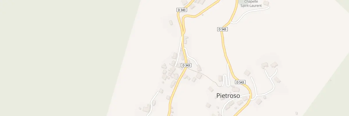 Plan du 5025 Pujola à Pietroso