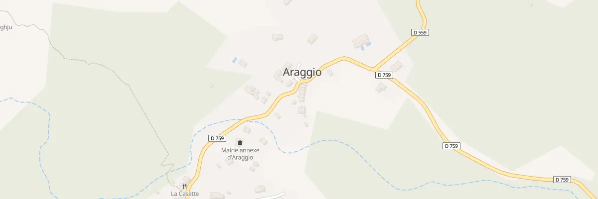 Plan du 5201 Araggio à San-Gavino-di-Carbini