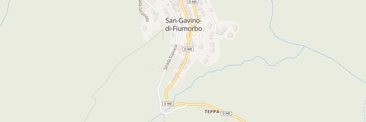 Plan du 5134 Capanna Nova à San-Gavino-di-Fiumorbo