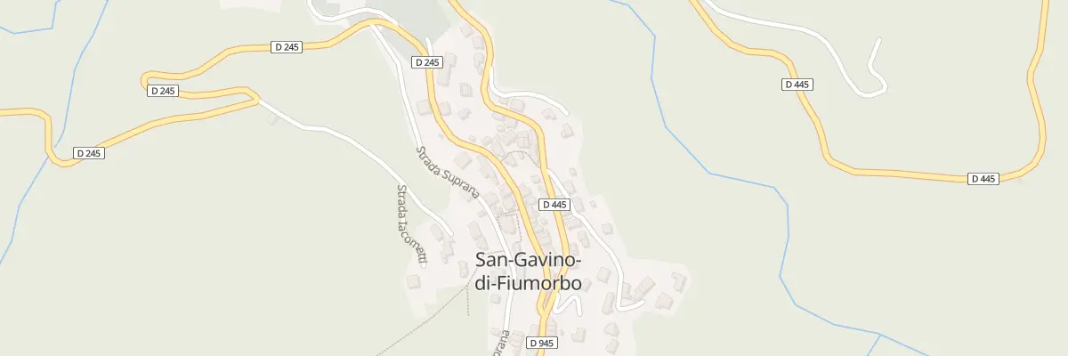Plan du 40 San Gavino à San-Gavino-di-Fiumorbo
