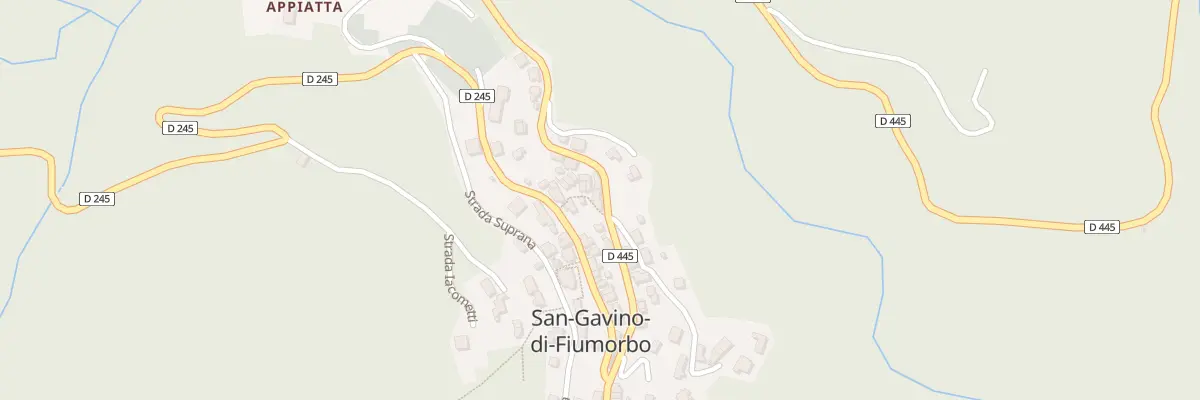 Plan du 39 San Gavino à San-Gavino-di-Fiumorbo