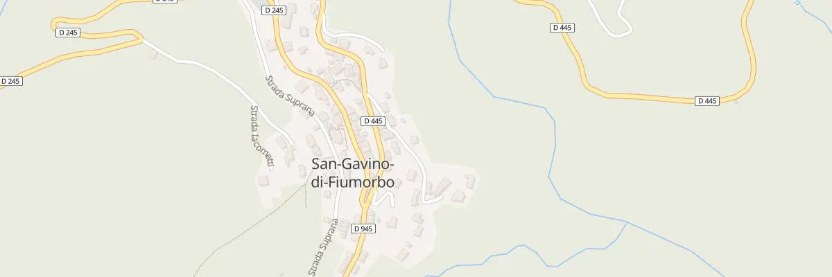 Plan du 64 San Gavino à San-Gavino-di-Fiumorbo
