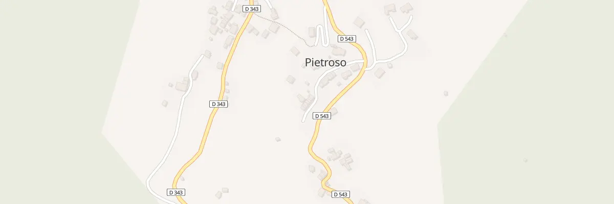 Plan du 5040 Fiume In La à Pietroso