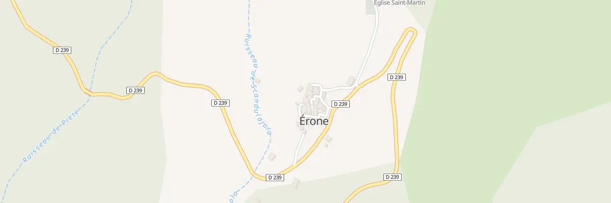 Plan du 5009 Erone à Érone
