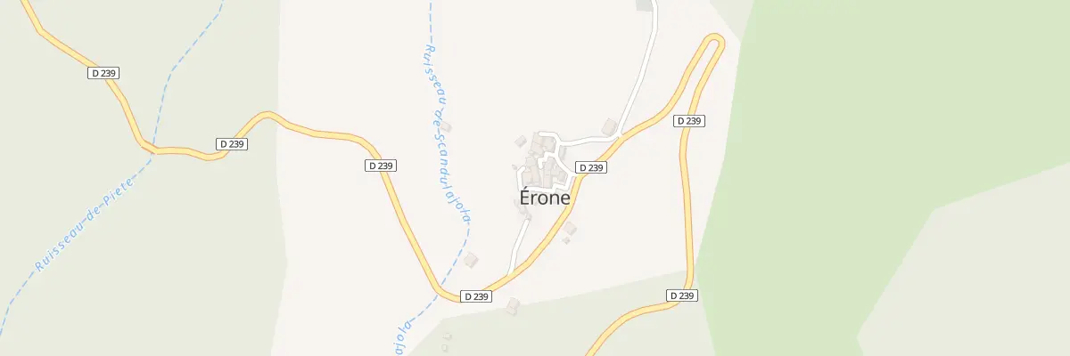 Plan du 11A Erone à Érone
