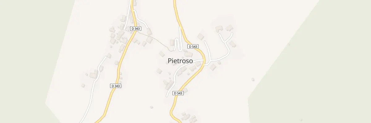 Plan de Vignaccia à Pietroso