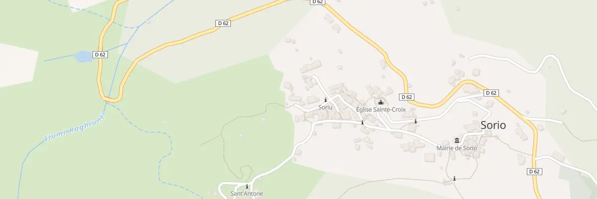 Plan du 5054 Sorbo à Sorio