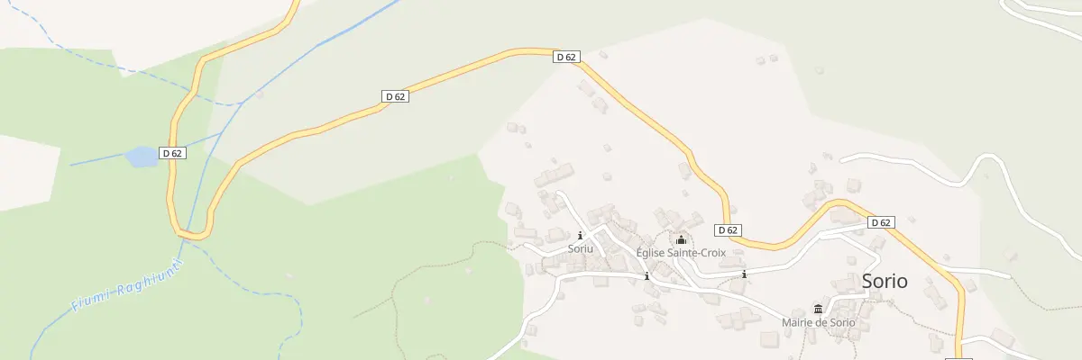 Plan du 5057 Rapale à Sorio