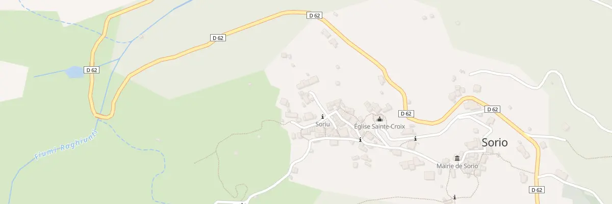 Plan de Petriconi à Sorio
