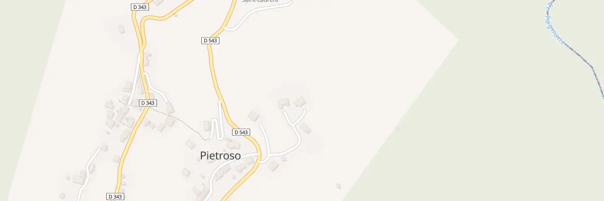 Plan du 5200 Alzeta à Pietroso