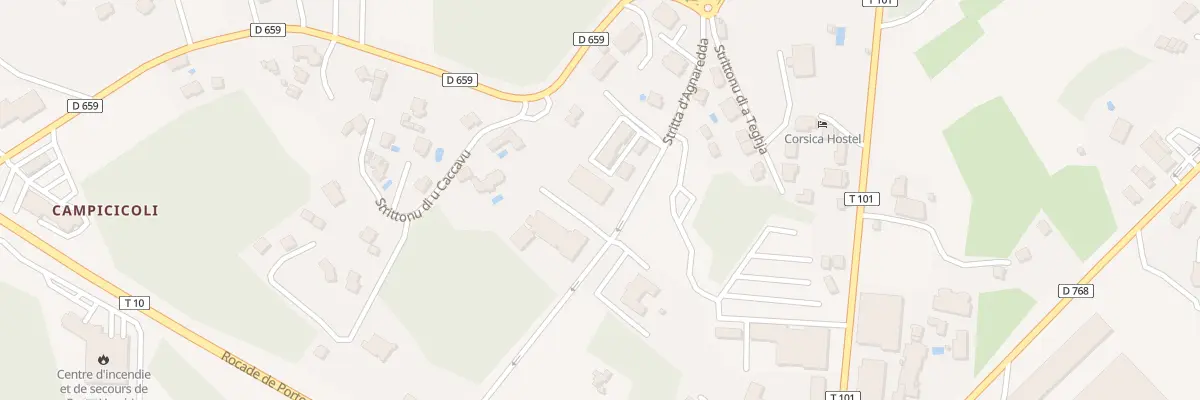 Plan du 6087 Res Agnaredda à Porto-Vecchio