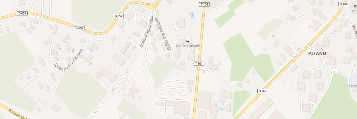Plan du 9378 Rte de Bonifacio à Porto-Vecchio