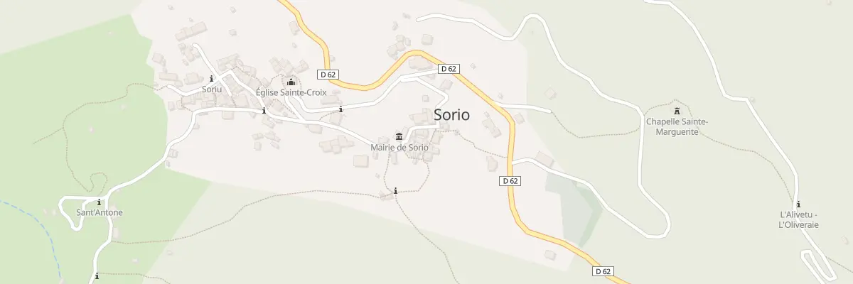 Plan du 5082 Croce à Sorio