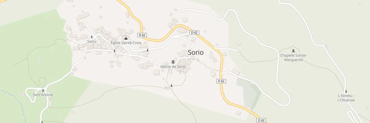 Plan du 5078 Croce à Sorio