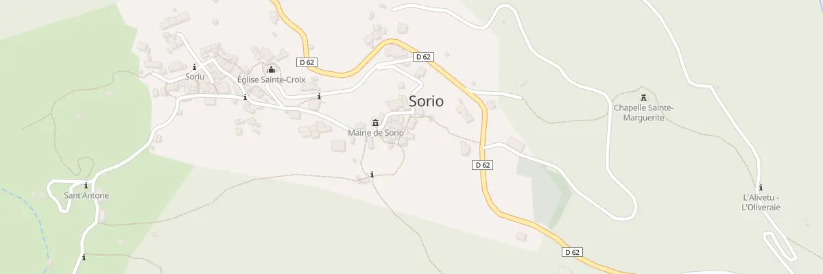 Plan du 5076 Croce à Sorio