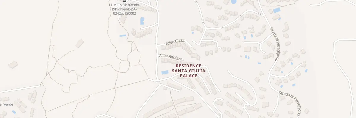 Plan du 3 Res Santa Giulia Palace à Porto-Vecchio