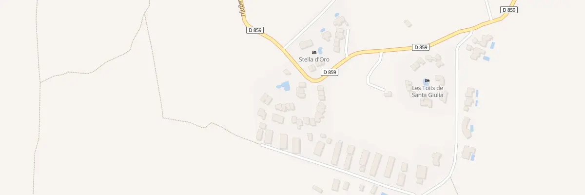 Plan du 6253 Armentajo à Porto-Vecchio