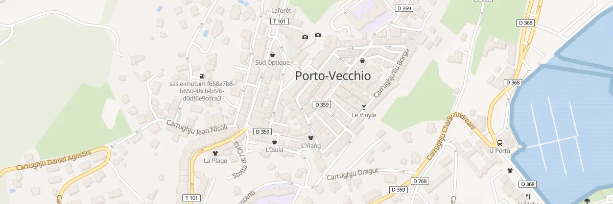 Plan du 10 Rue Joseph Pietri à Porto-Vecchio