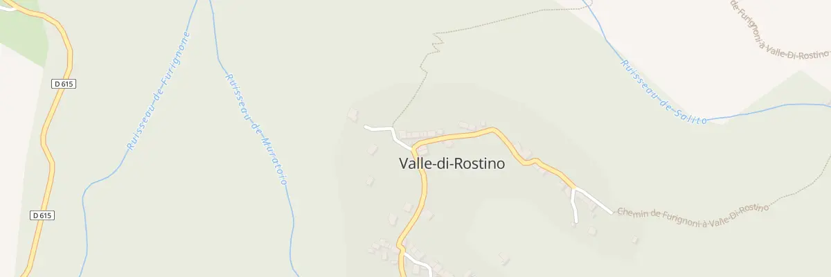 Plan du 5003 Valle à Valle-di-Rostino