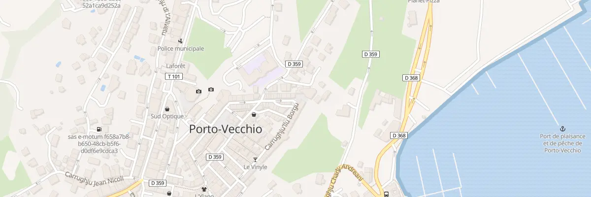 Plan du 17 Rue de la Citadelle à Porto-Vecchio