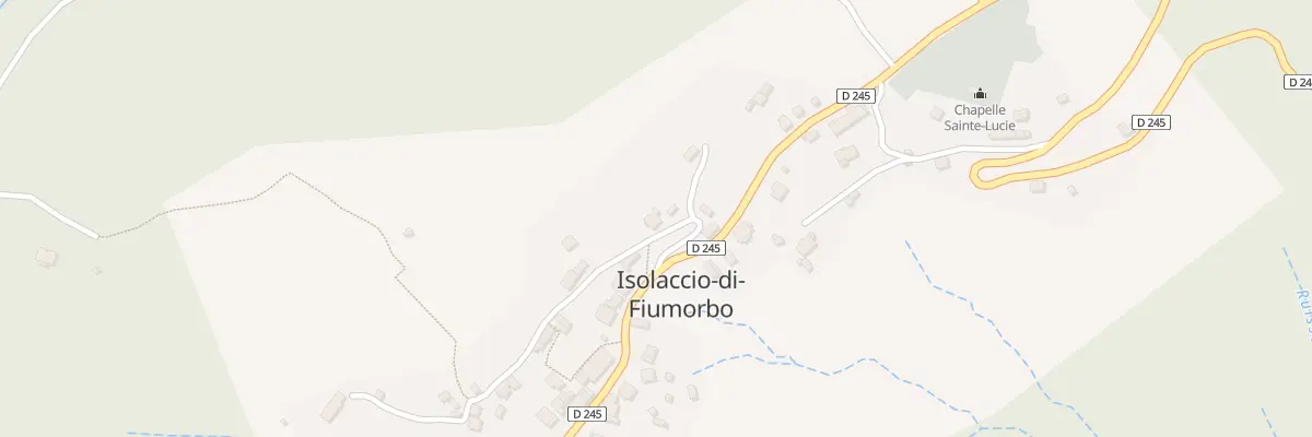 Plan de San Rocco à Isolaccio-di-Fiumorbo
