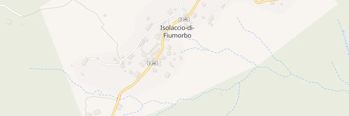 Plan du 5020 Isolaccio à Isolaccio-di-Fiumorbo