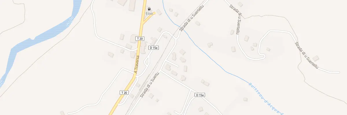 Plan du 9002 Ponte Nuovo à Castello-di-Rostino