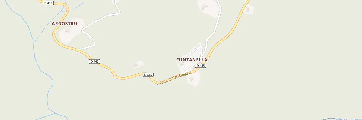 Plan du 5158 Fontanella à San-Gavino-di-Fiumorbo