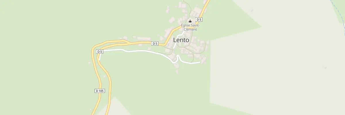 Plan du 5050 Canale à Lento