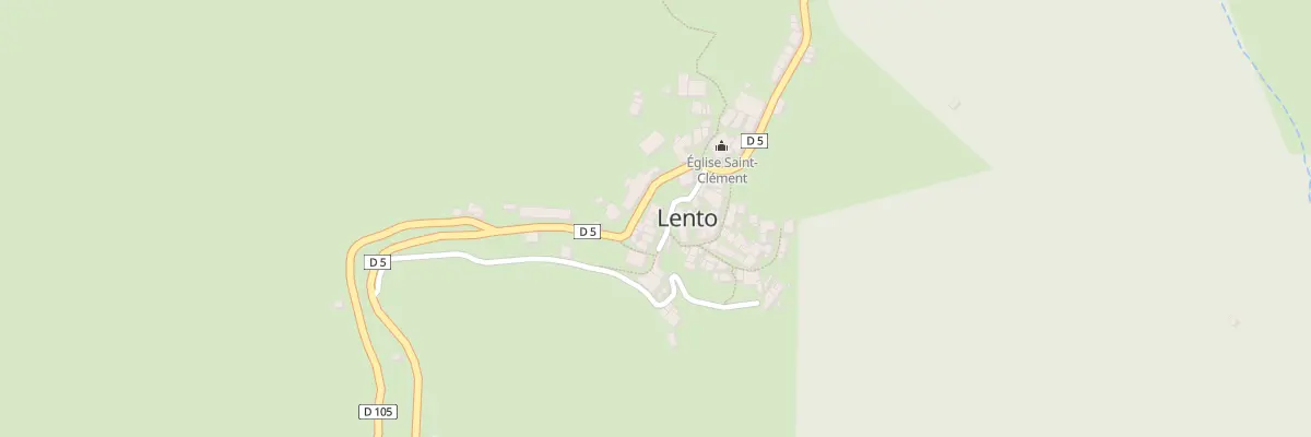 Plan du 5040 Canale à Lento