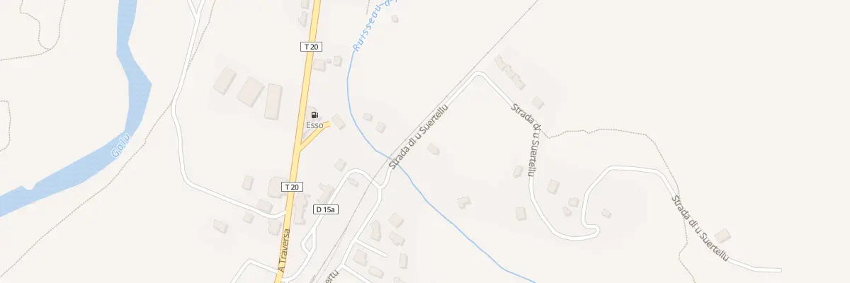 Plan de Poretto à Castello-di-Rostino