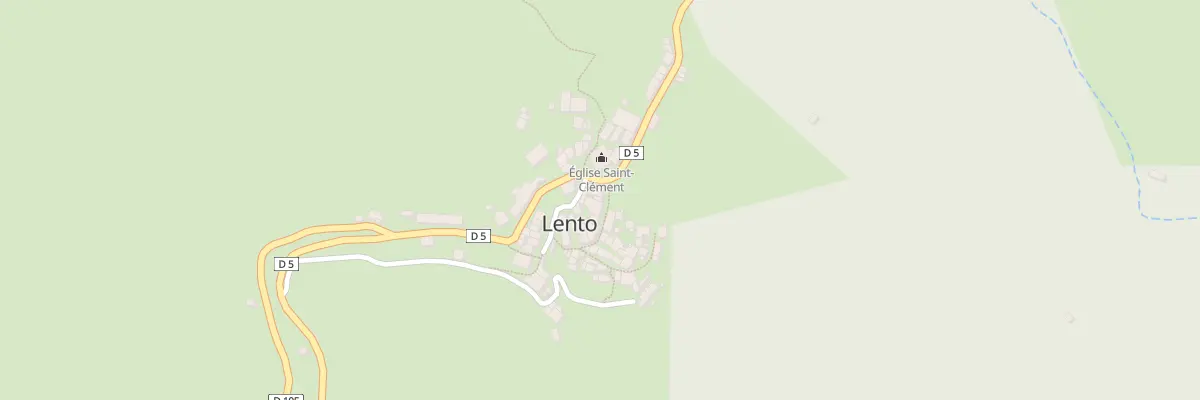 Plan du 5035 Piazza Commune à Lento