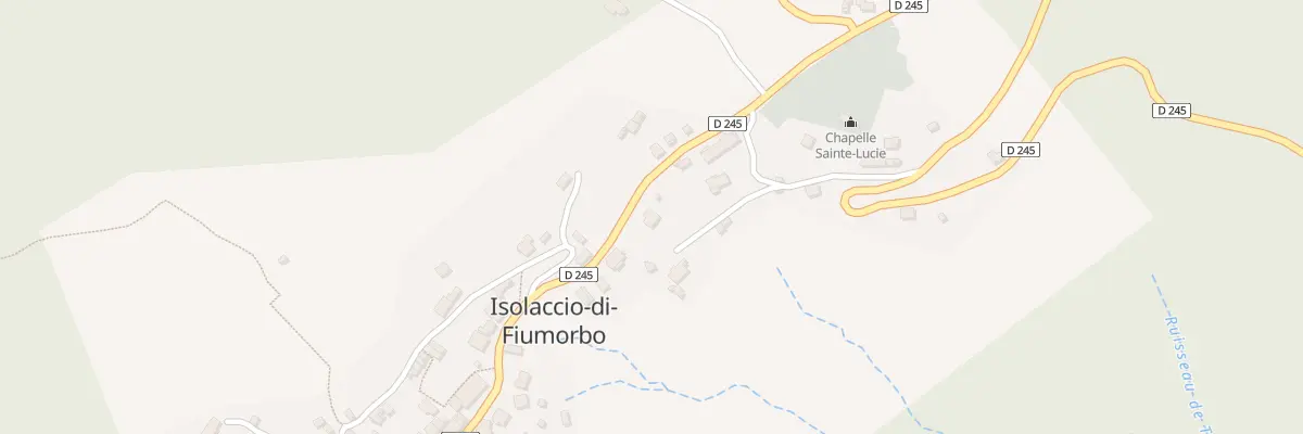 Plan du 5010 Poggiolo à Isolaccio-di-Fiumorbo