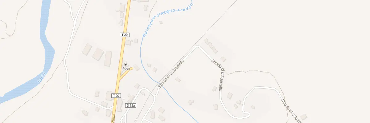 Plan du 5112 Ponte Nuovo à Castello-di-Rostino