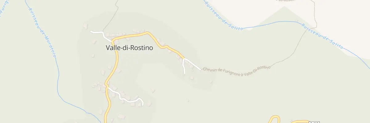 Plan du 5018 Poggialina à Valle-di-Rostino
