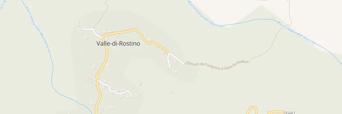 Plan du 5019 Poggialina à Valle-di-Rostino