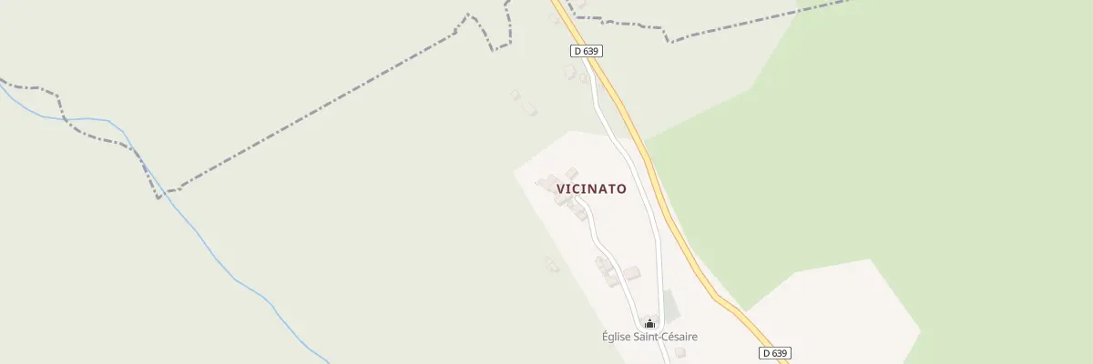 Plan du 31 Viccinato à Saliceto