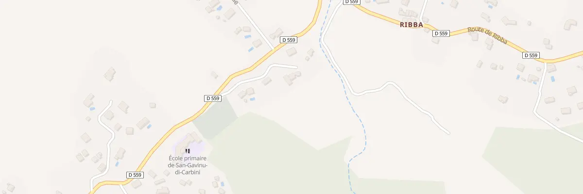 Plan du 5001 Mucchieto à San-Gavino-di-Carbini