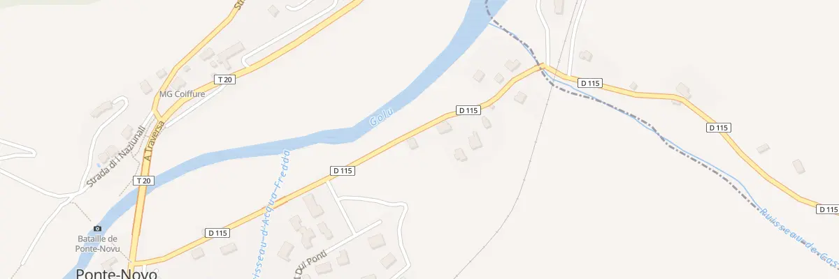 Plan du 5082 Acquaviva à Castello-di-Rostino