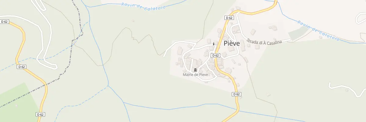 Plan du 5012 Pieve à Piève