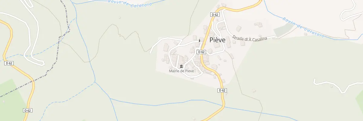 Plan du 5061A Pieve à Piève