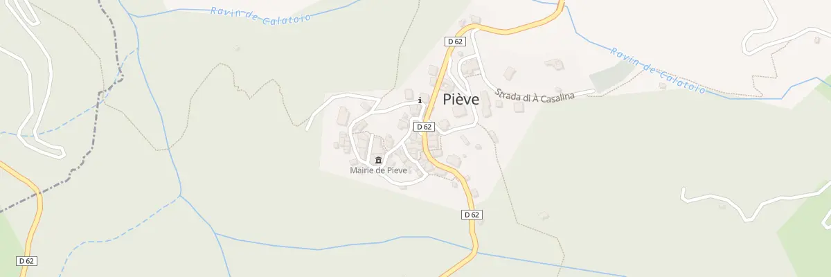 Plan du 3 Rte Strada Suttana à Piève